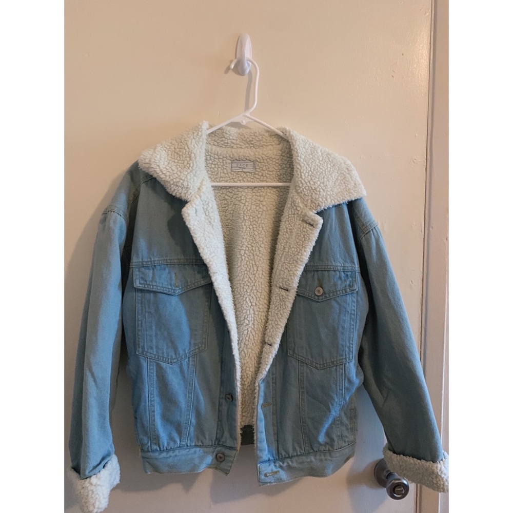 Sage comfy Jean jacket